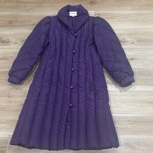 Vintage Long Down Puffer Coat